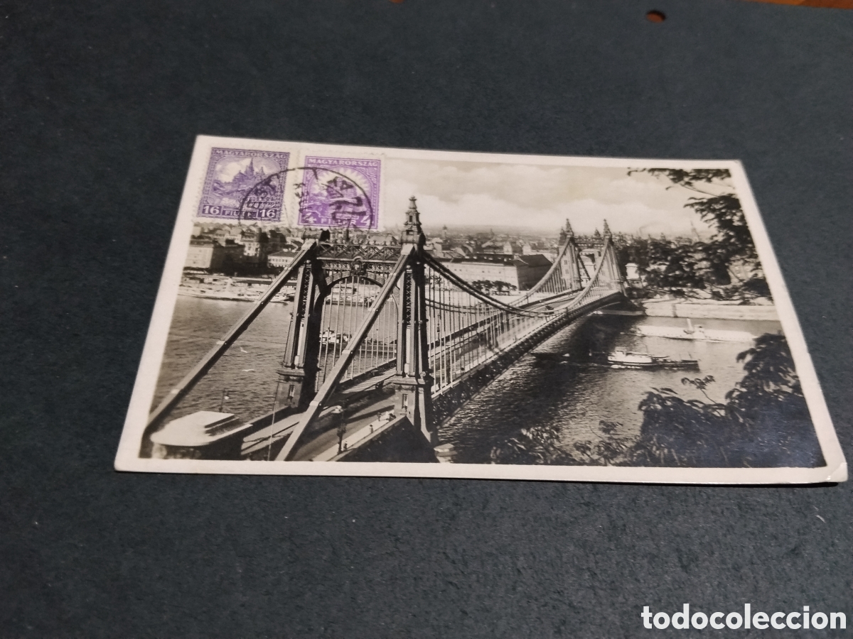 Postcards: Postal antigua Budapest dirigida a Antonio Abeijon Veloso 1928