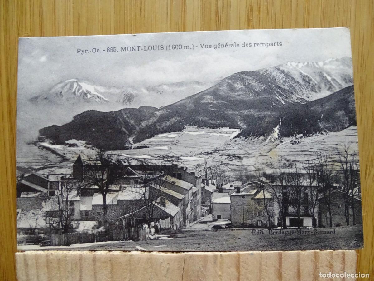Postkarten: TARJETA POSTAL. MONT-LOUIS (1600m).VUE GENERALE DES REMPARTS.
