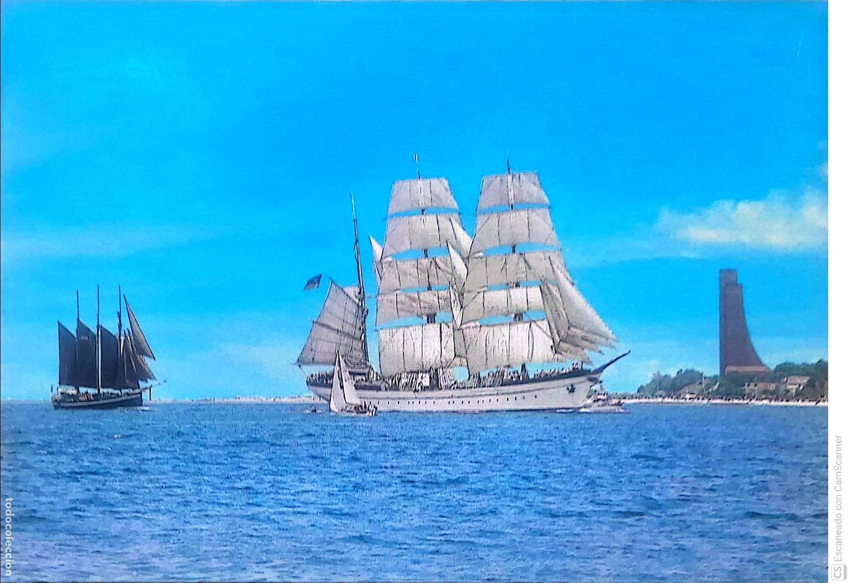 Postkarten: Ostseebad Laboe (Alemania). 2304 Encantadora localidad balnearia en la Bah&iacute;a de Kiel, en la costa de