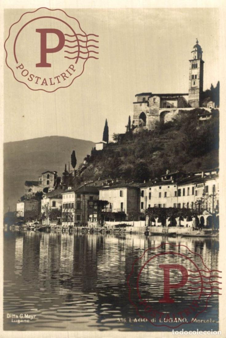 Cartoline: LUGANO. Lago Di Lugano, Morcote. TESINO. SUIZA. SWISS. SWITZERLAND.