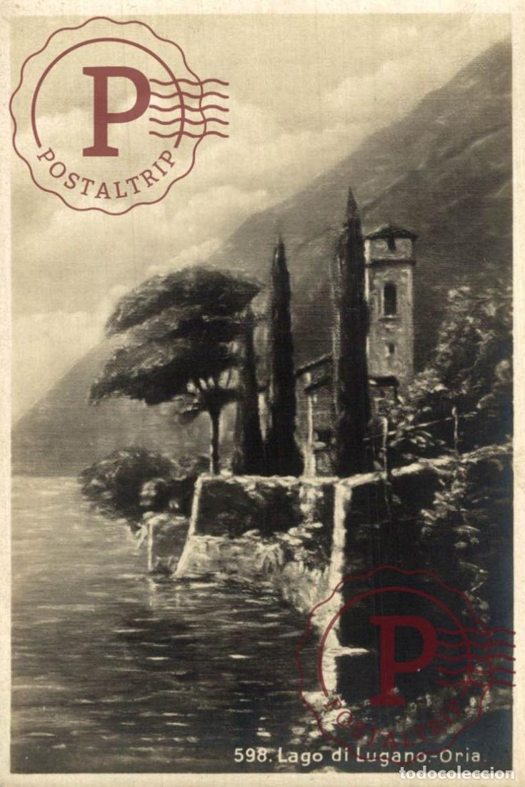 Postales: LUGANO. Lago Di Lugano, Oria. TESINO. SUIZA. SWISS. SWITZERLAND.