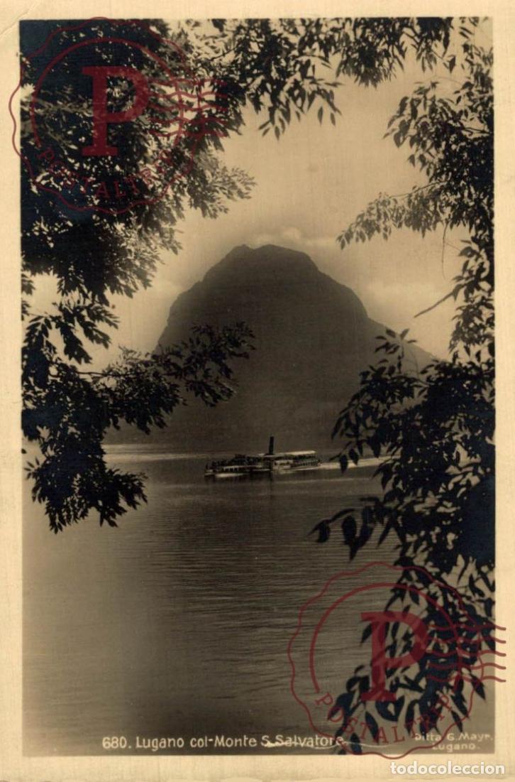 Postales: LUGANO. Monte S. Salvatore. TESINO. SUIZA. SWISS. SWITZERLAND.