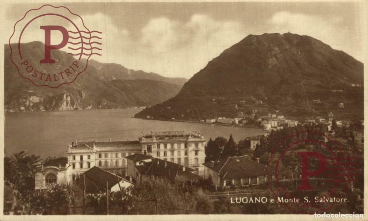 Postales: LUGANO. Monte S. Salvatore. TESINO. SUIZA. SWISS. SWITZERLAND.