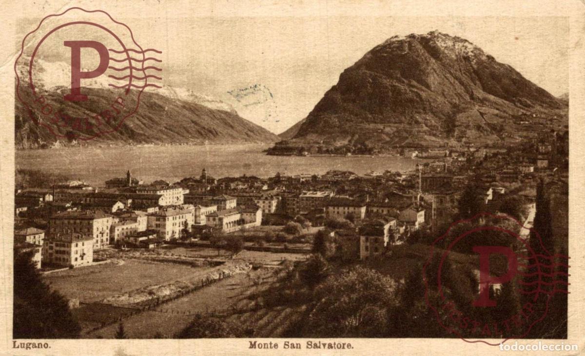 Postales: LUGANO. Monte San Salvatore. TESINO. SUIZA. SWISS. SWITZERLAND.