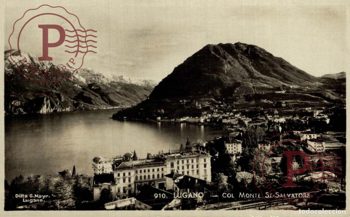 Postales: LUGANO. Monte San Salvatore. TESINO. SUIZA. SWISS. SWITZERLAND.