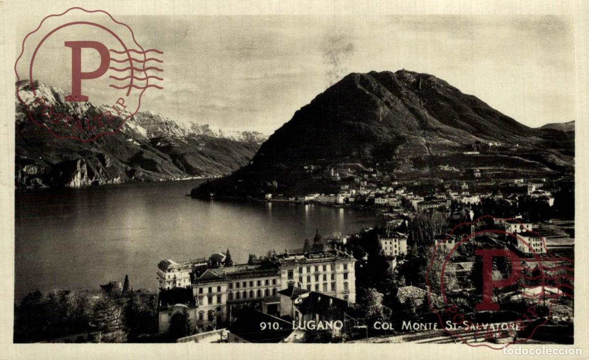 Postales: LUGANO. Monte San Salvatore. TESINO. SUIZA. SWISS. SWITZERLAND.