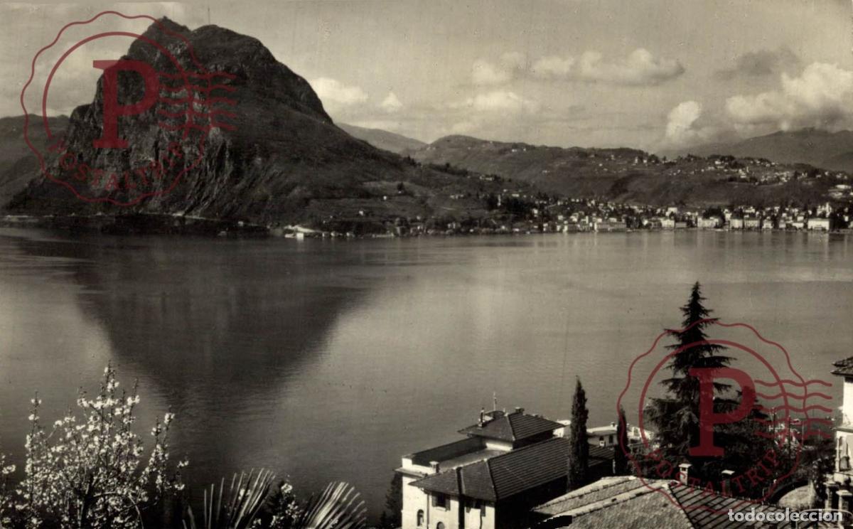 Postais: LUGANO. Castagnola e Monte S. Salvatore. TESINO. SUIZA. SWISS. SWITZERLAND.