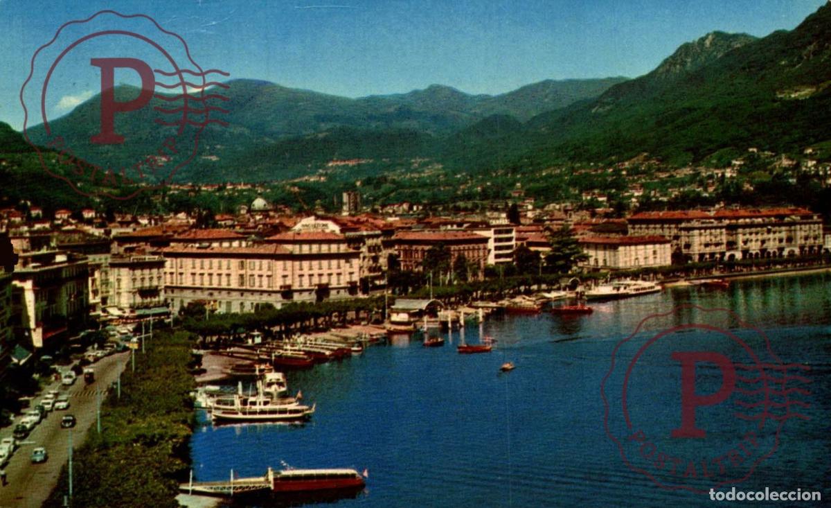 Postais: LUGANO. Quai. TESINO. SUIZA. SWISS. SWITZERLAND.