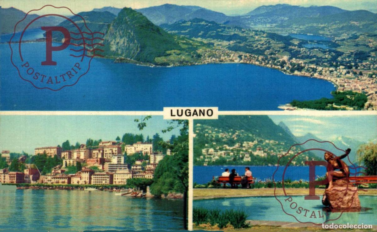Postais: LUGANO. TESINO. SUIZA. SWISS. SWITZERLAND.