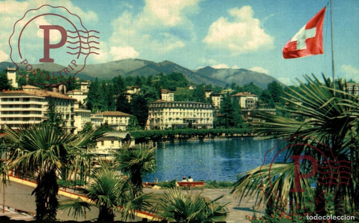 Postais: LUGANO. Paradiso. TESINO. SUIZA. SWISS. SWITZERLAND.