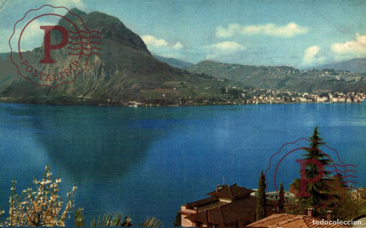 Postais: LUGANO. Castagnola e Monte S. Salvatore. TESINO. SUIZA. SWISS. SWITZERLAND.