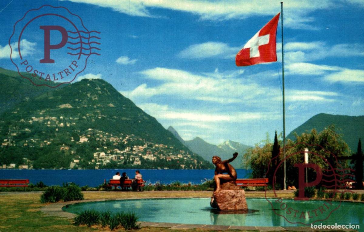 Postais: LUGANO. Paradiso LAcquaiola. TESINO. SUIZA. SWISS. SWITZERLAND.