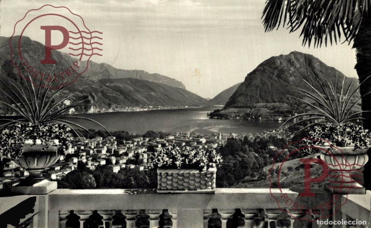 Cartoline: LUGANO. Monte S. Salvatore. TESINO. SUIZA. SWISS. SWITZERLAND.