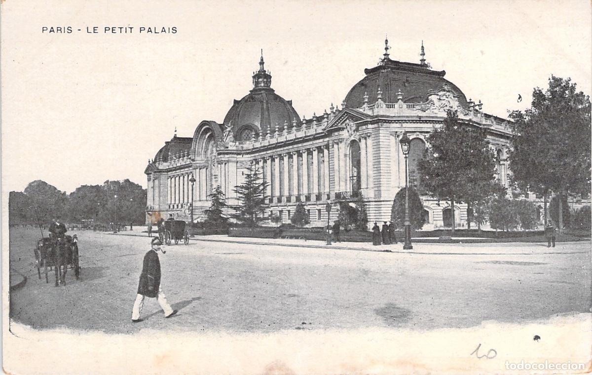 Postkarten: Postal de Par&iacute;s, vista exterior del edificio Le Petit Palais