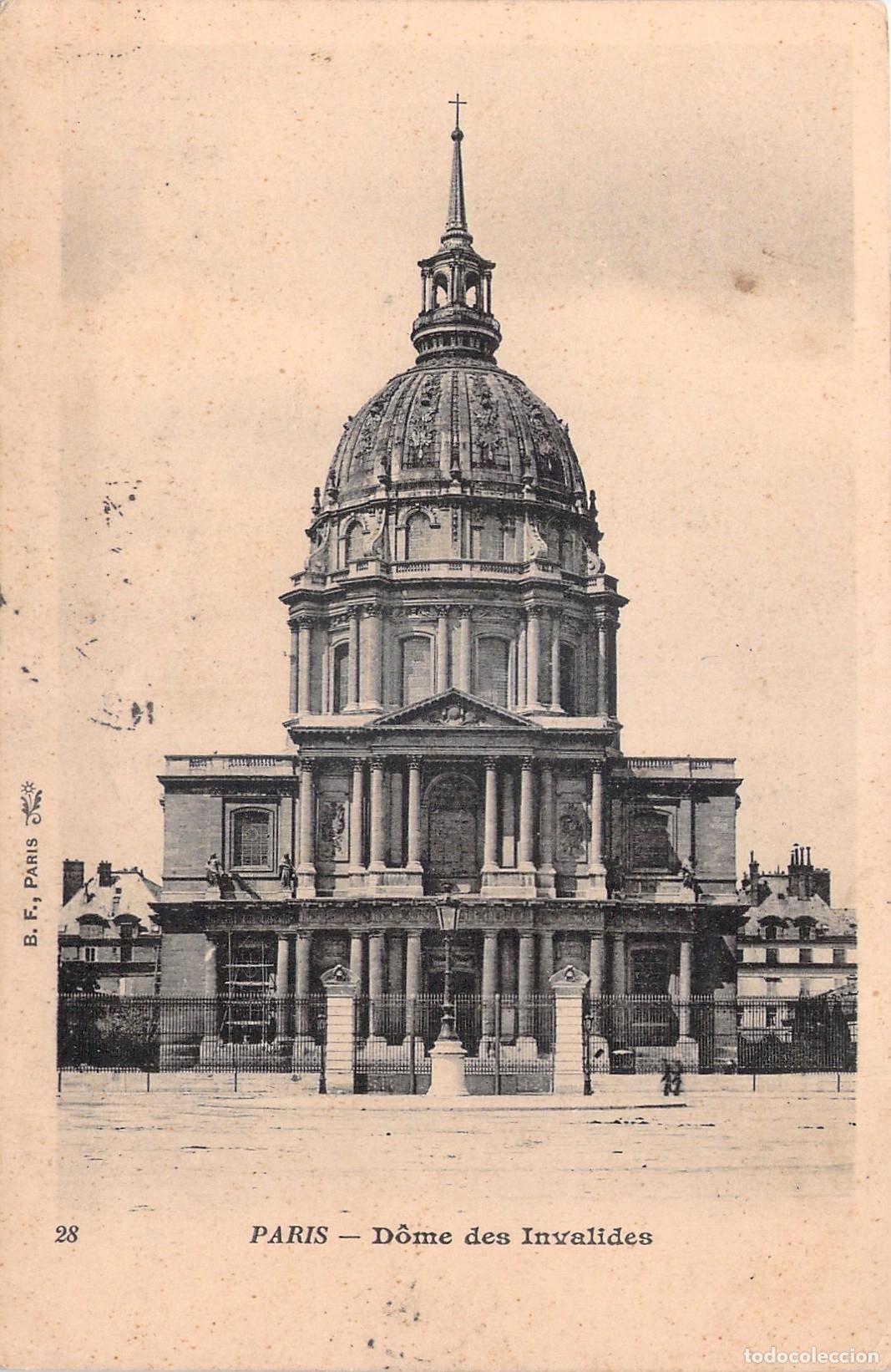 Cartoline: Postal de Paris: D&ocirc;me des Invalides