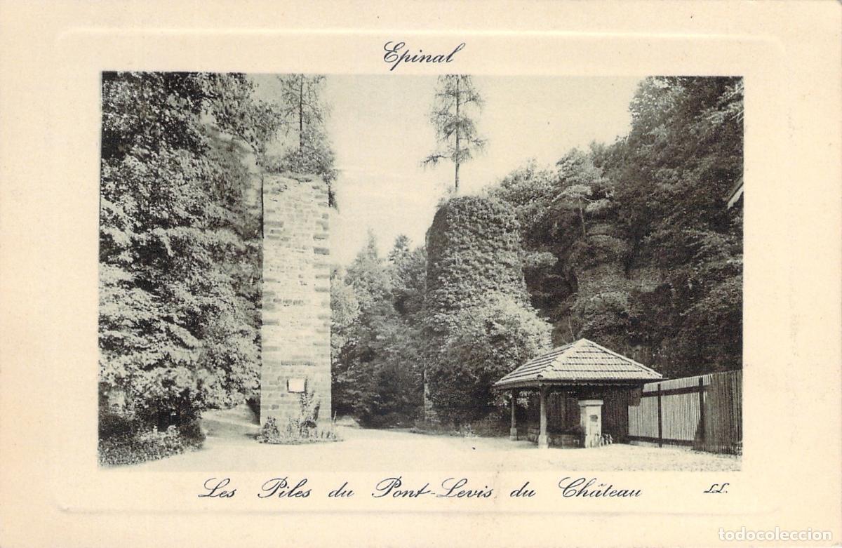 Postkarten: Postal de Epinal: Les Piles du Pont-Levis du Ch&acirc;teau