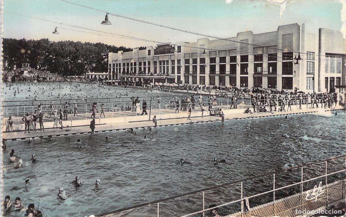 Postkarten: Postal de la Piscina Municipal de Toulouse