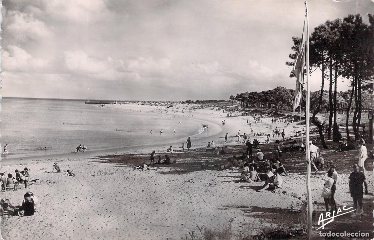 Postales: Postal de la Playa de Boyardville en la &Icirc;le d'Ol&eacute;ron