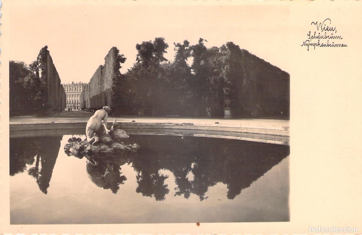 Postales: Postal de la Fuente de las Ninfas en el Palacio de Sch&ouml;nbrunn, Viena