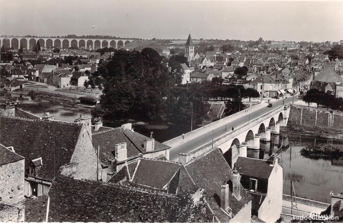Postales: Postal de Le Blanc Indre Francia vista general