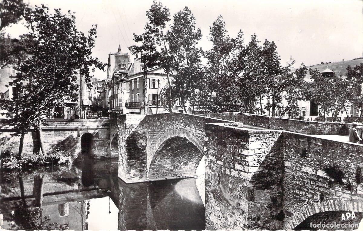 Postales: Postal de Villefranche-de-Rouergue, el Pont des Consuls