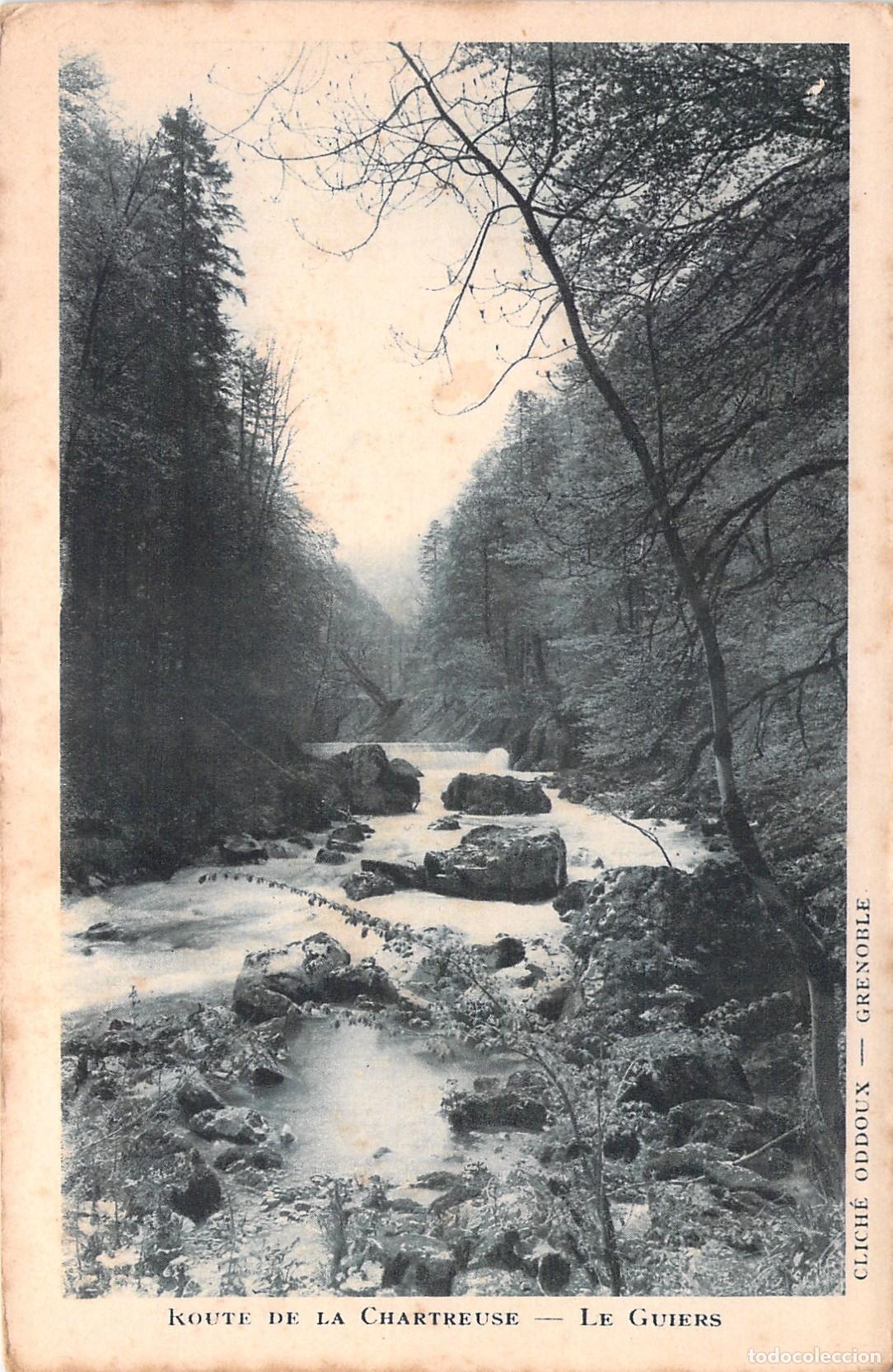 Postales: Postal Route de la Chartreuse R&iacute;o Le Guiers Francia