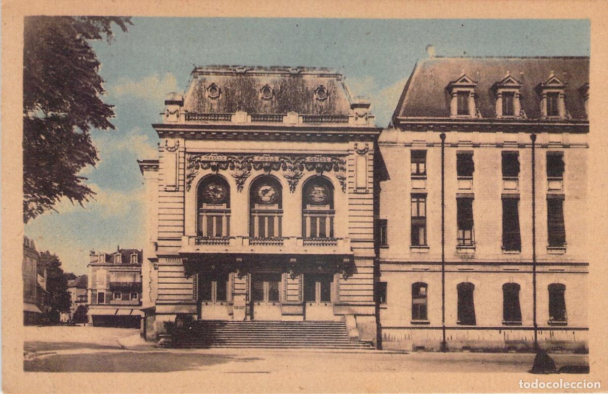 Postales: Postal de Montlu&ccedil;on Francia Le Th&eacute;&acirc;tre