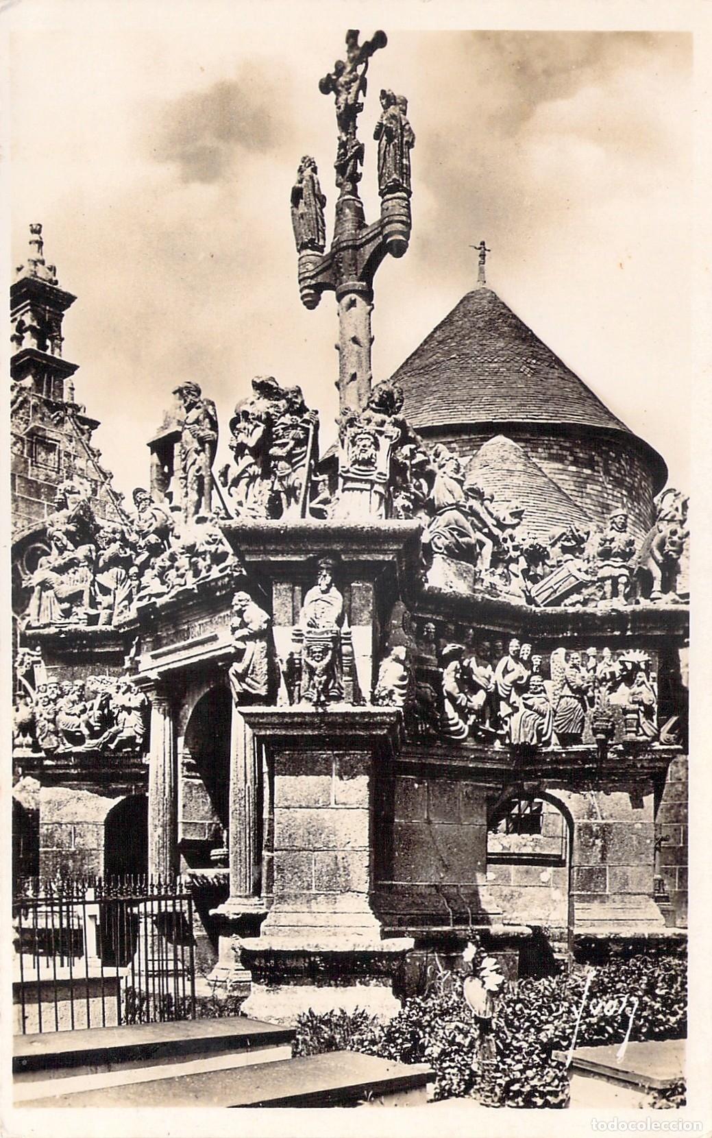 Cartes Postales: Postal del Calvario de Guimiliau en Breta&ntilde;a, Francia