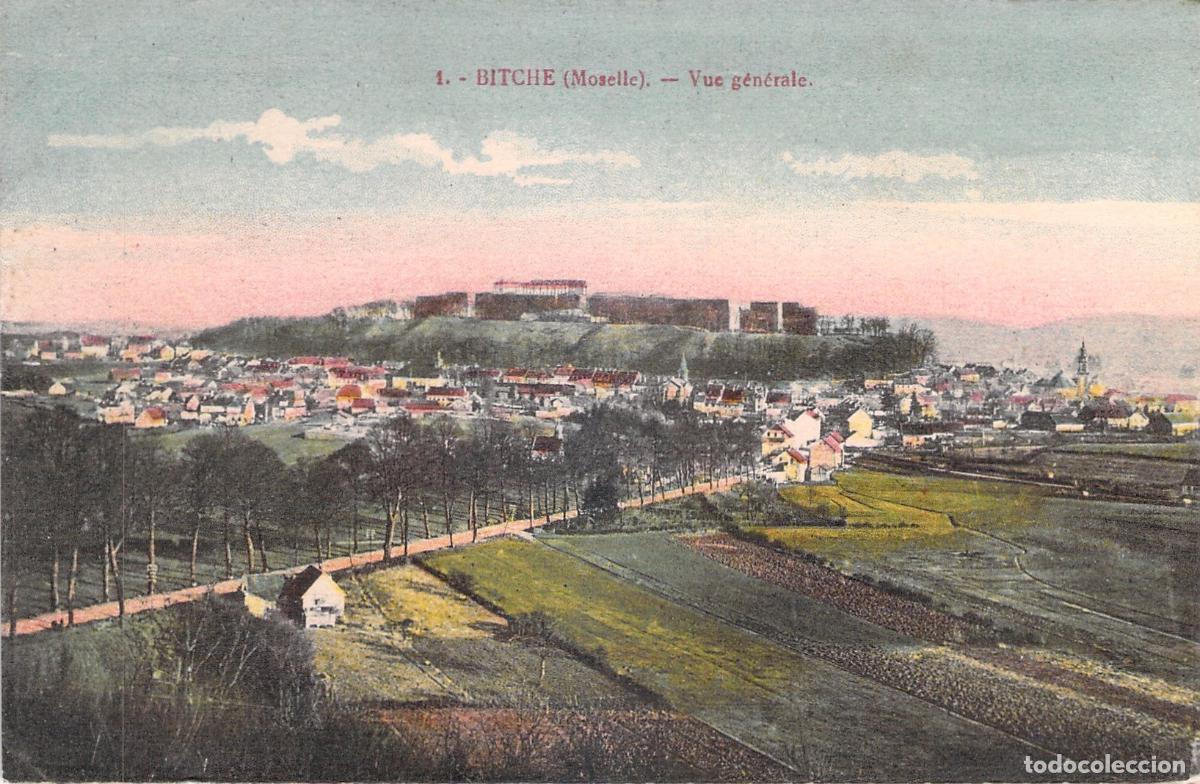 Postales: Postal de Bitche, Vista General de la Ciudad