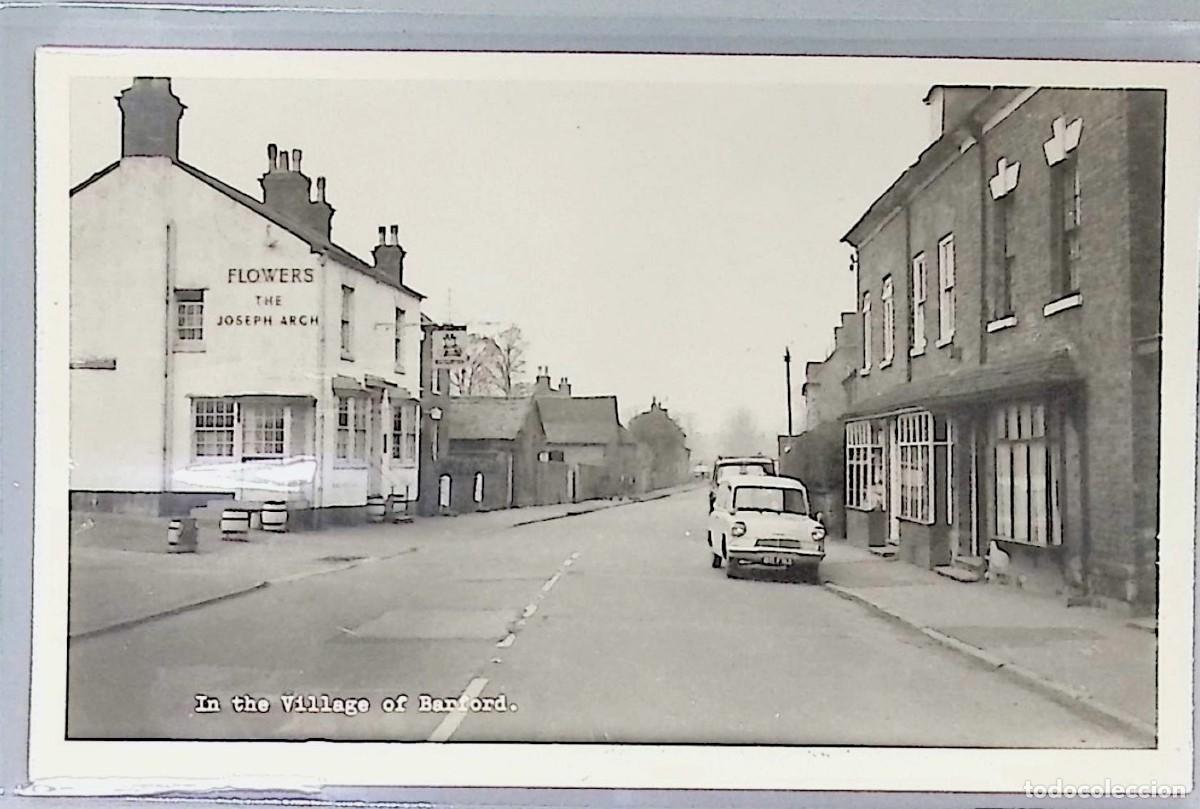 Postales: BARFORD (WARWICKSHIRE, INGLATERRA). IN THE VILLAGE OF BARFORD.Tarjeta postal fotogr&aacute;fica