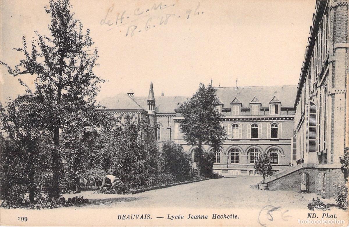 Postcards: Postal de Beauvais Lyc&eacute;e Jeanne Hachette en Francia