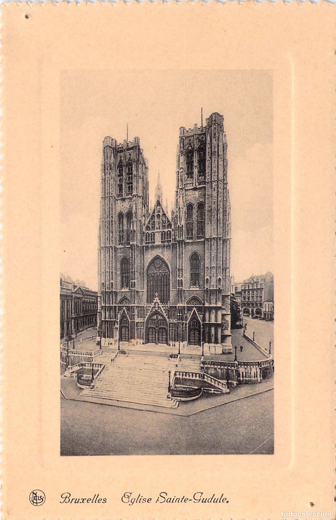 Postcards: Postal de la Catedral de San Miguel y Santa G&uacute;dula en Bruselas