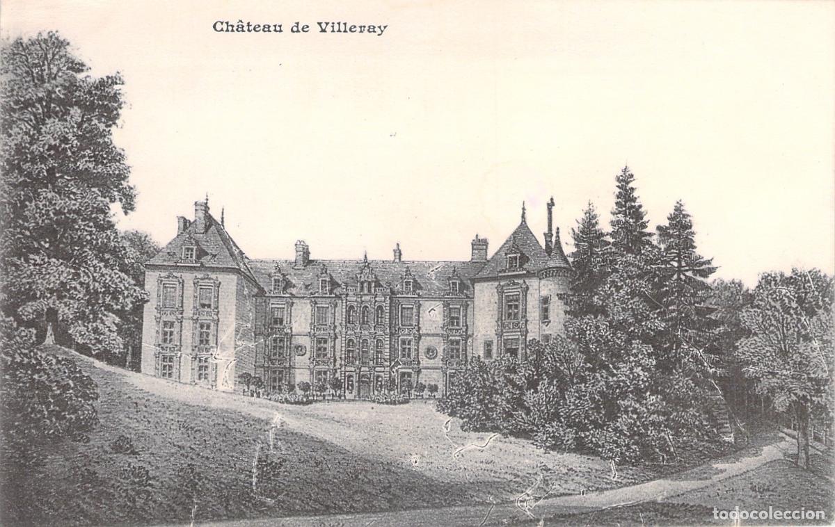 Postais: Postal del Castillo de Villeray en Mennecy, Francia