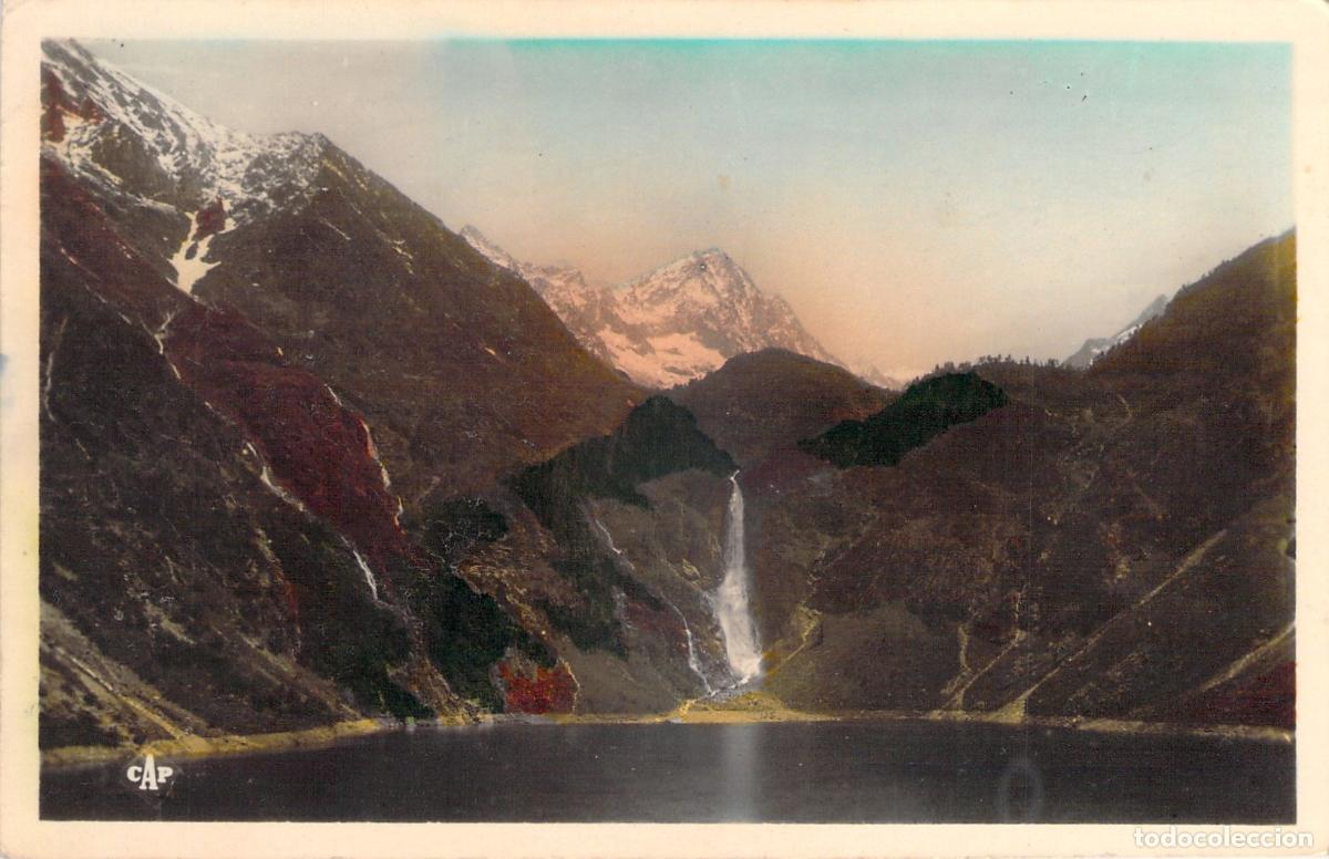 Postais: Postal de los Pirineos Franceses y el Lago de Oo en Bagn&egrave;res-de-Luchon