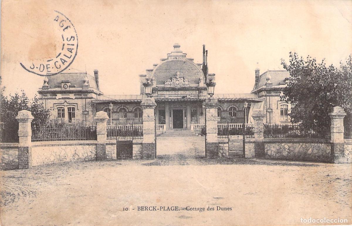 Cartoline: Postal de Cottage des Dunes en Berck-Plage Francia