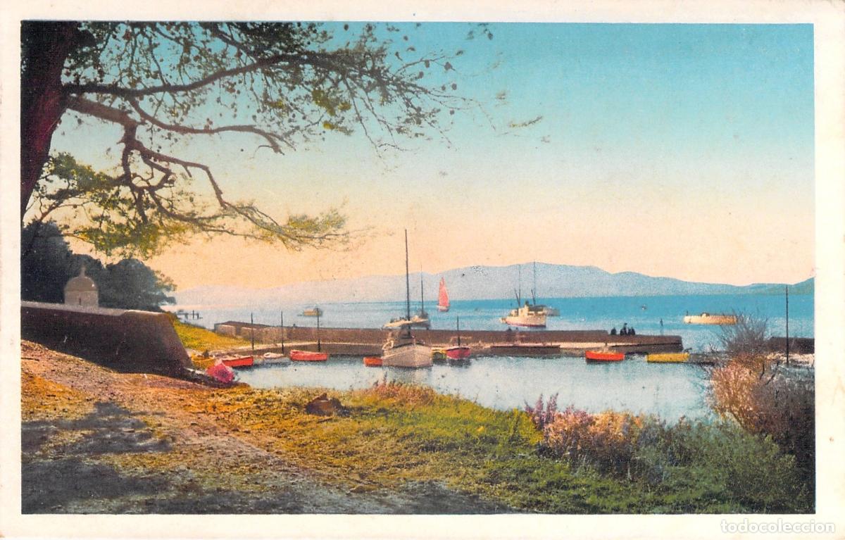 Postais: Postal de la Isla de Saint-Honorat, Francia, Paisaje Costero