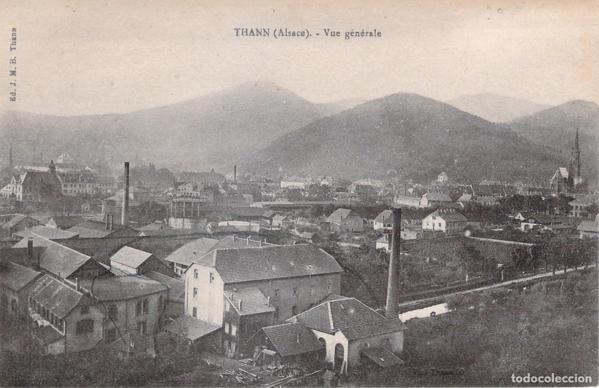 Postais: Postal de Thann Alsacia Vista General