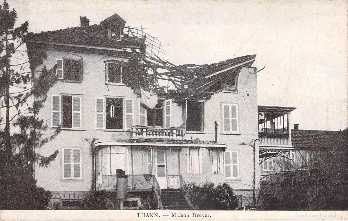 Postais: Postal de la Maison Dreyer en Thann, Francia