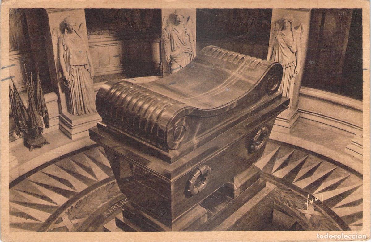 Postales: Postal del Sarc&oacute;fago de Napole&oacute;n en los Inv&aacute;lidos, Par&iacute;s