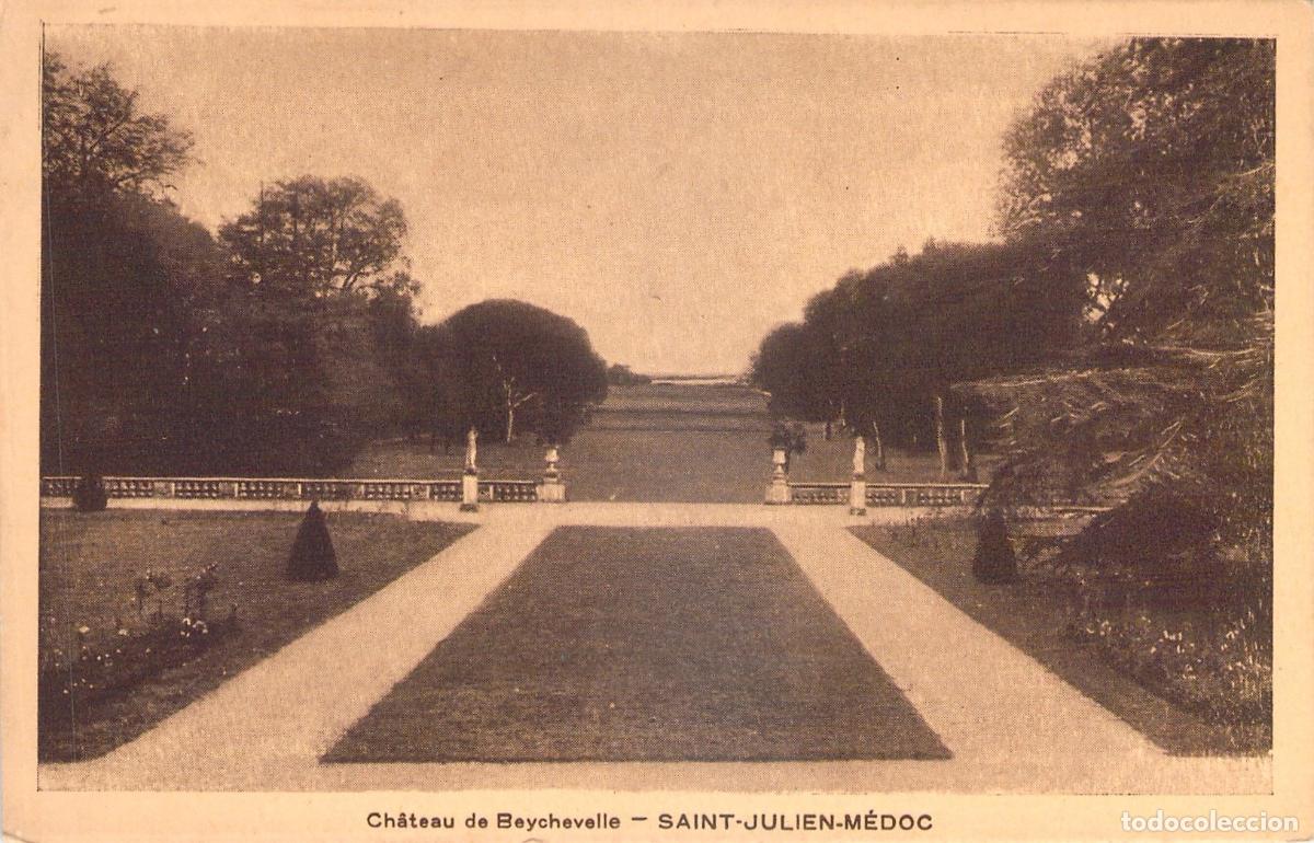 Postales: Postal del Ch&acirc;teau de Beychevelle en Saint-Julien-M&eacute;doc