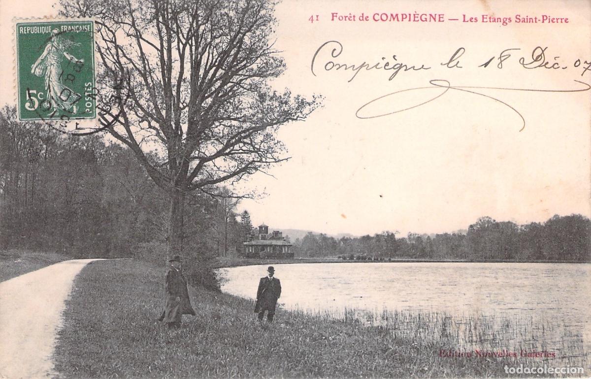Postales: Postal de los estanques de Saint-Pierre en el bosque de Compi&egrave;gne