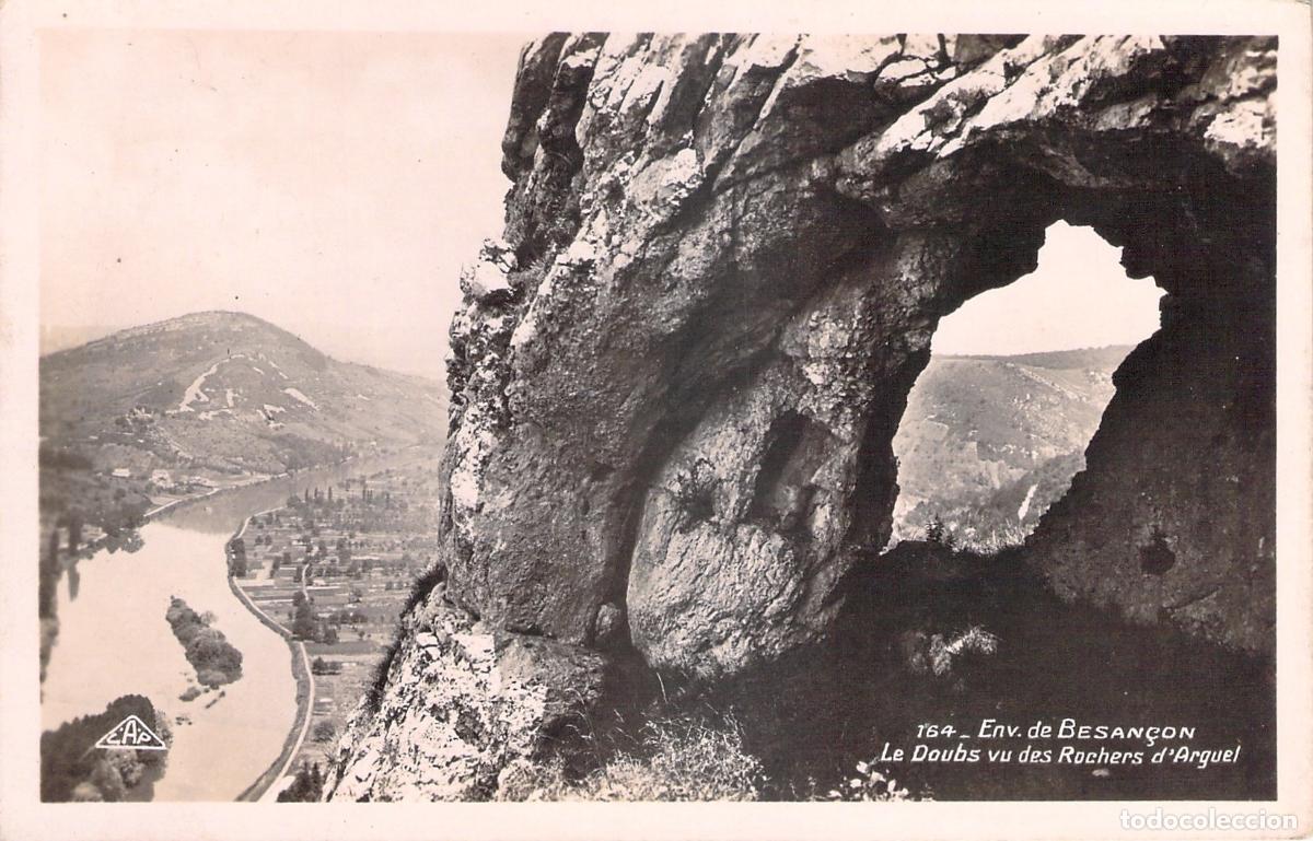 Postais: Postal de Besanz&oacute;n Rochers d'Arguel Francia