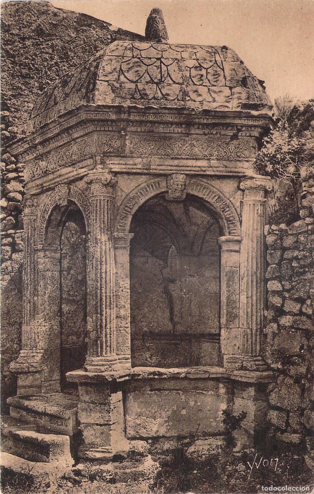 Postais: Postal del Pavillon de la Reine Jeanne en Les Baux-de-Provence, Francia