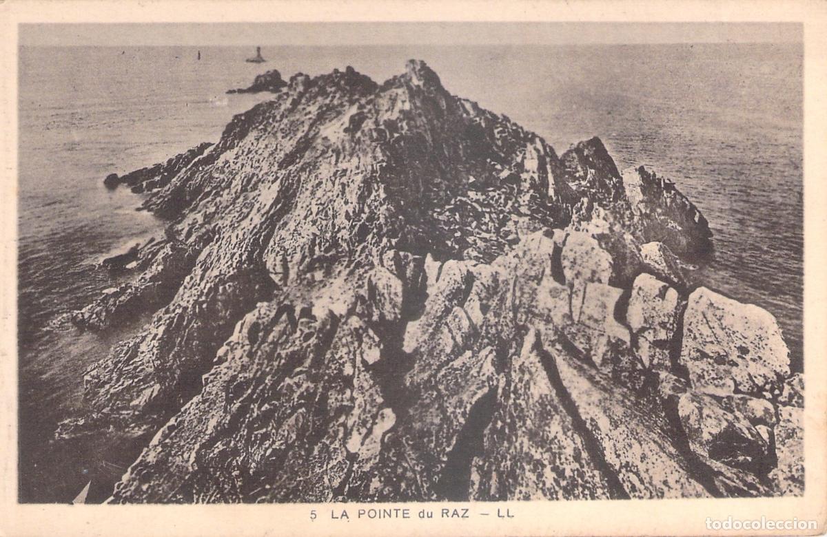 Cartoline: Postal de la Pointe du Raz en Breta&ntilde;a, Francia