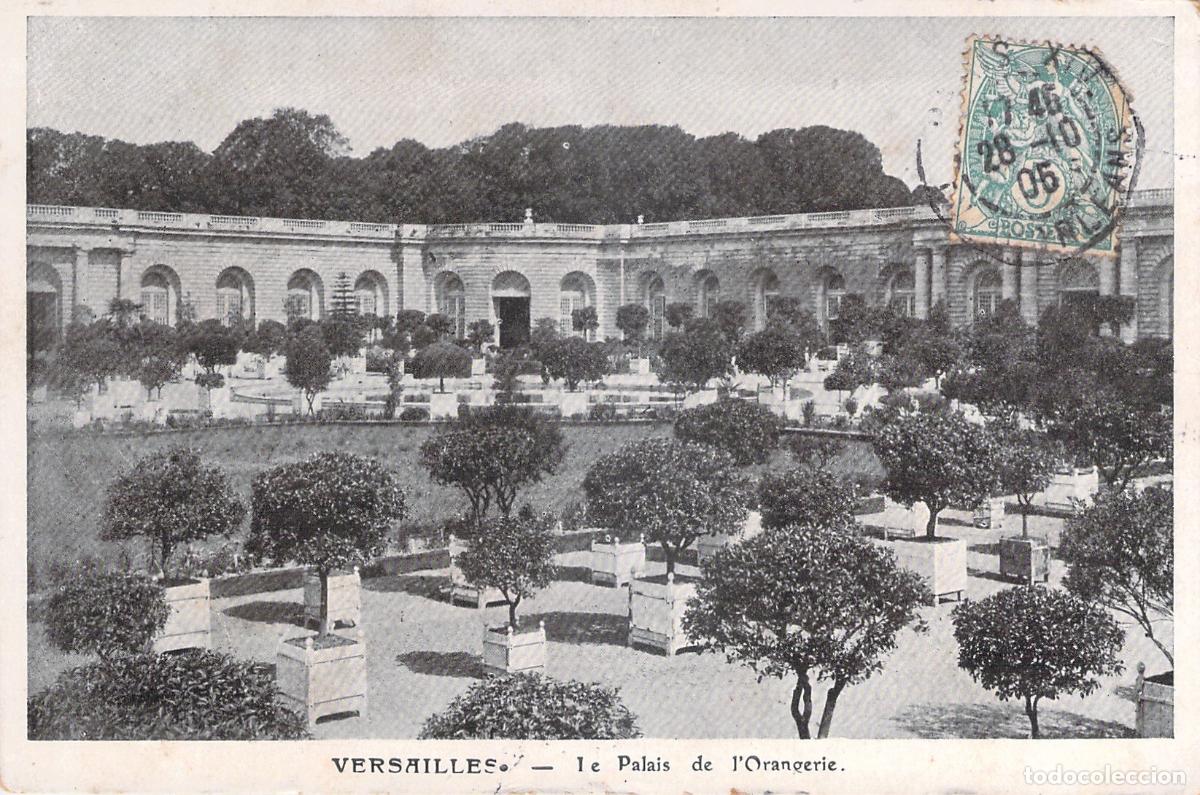 Cartoline: Postal de Versalles: El Palacio de la Orangerie