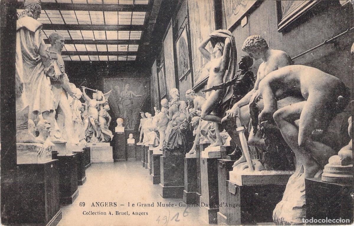 Cartoline: Postal del Grand Mus&eacute;e Galerie David d'Angers Francia