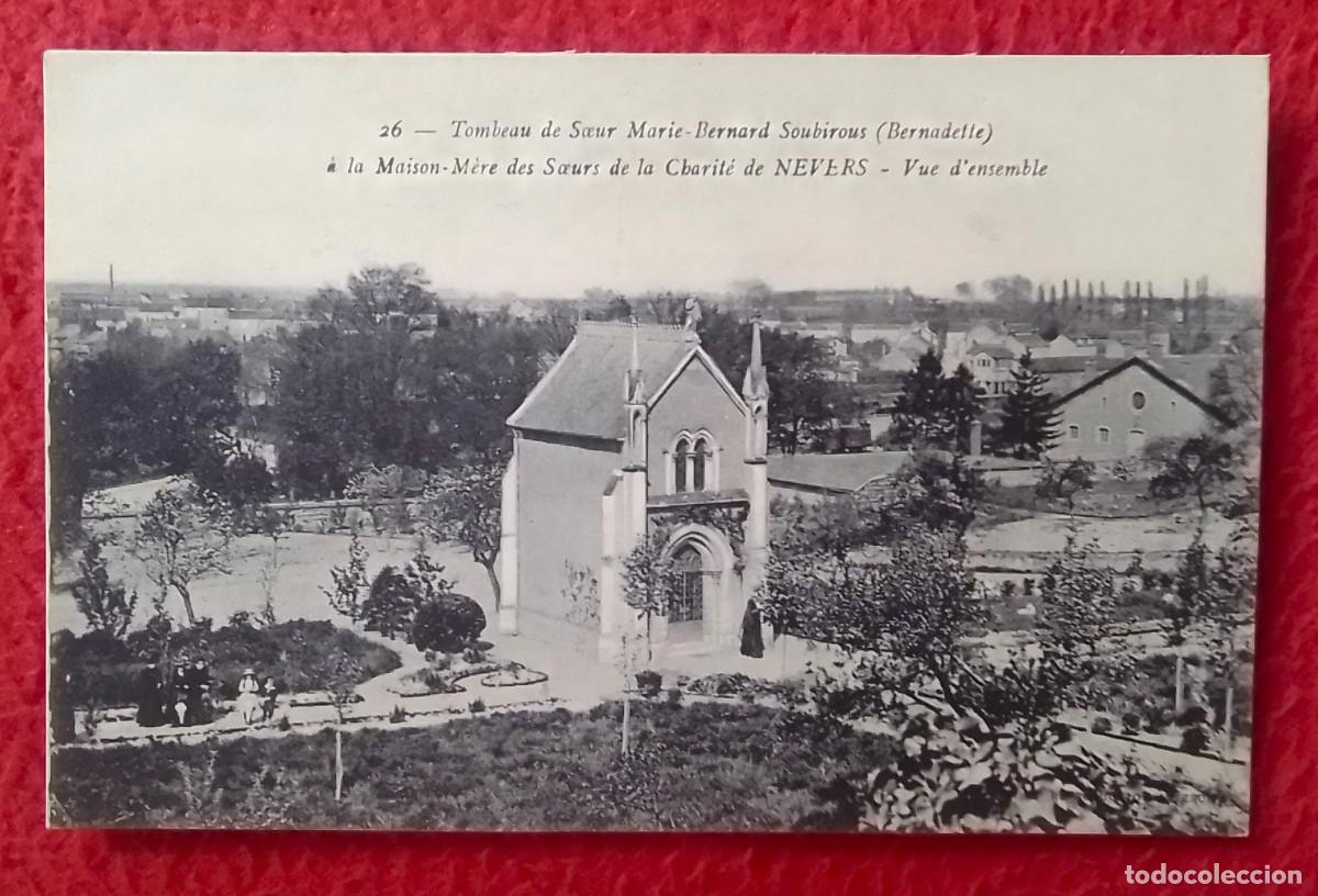 Cartoline: POSTAL CARTE POSTALE FRANCIA FRANCE TOMBEAU DE SOEUR MARIE-BERNARD SOUBIROUS BERNADETTE NEVERS...