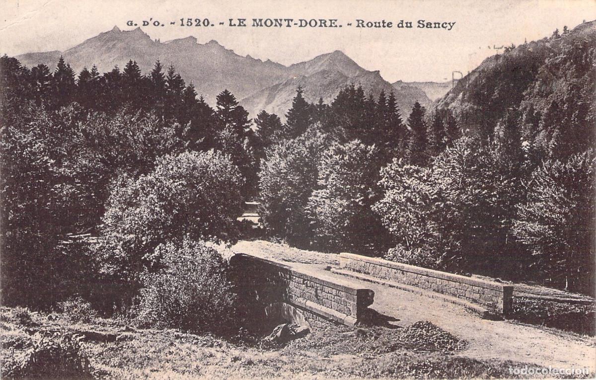 Postales: Postal de la carretera de Sancy en Le Mont-Dore, Francia