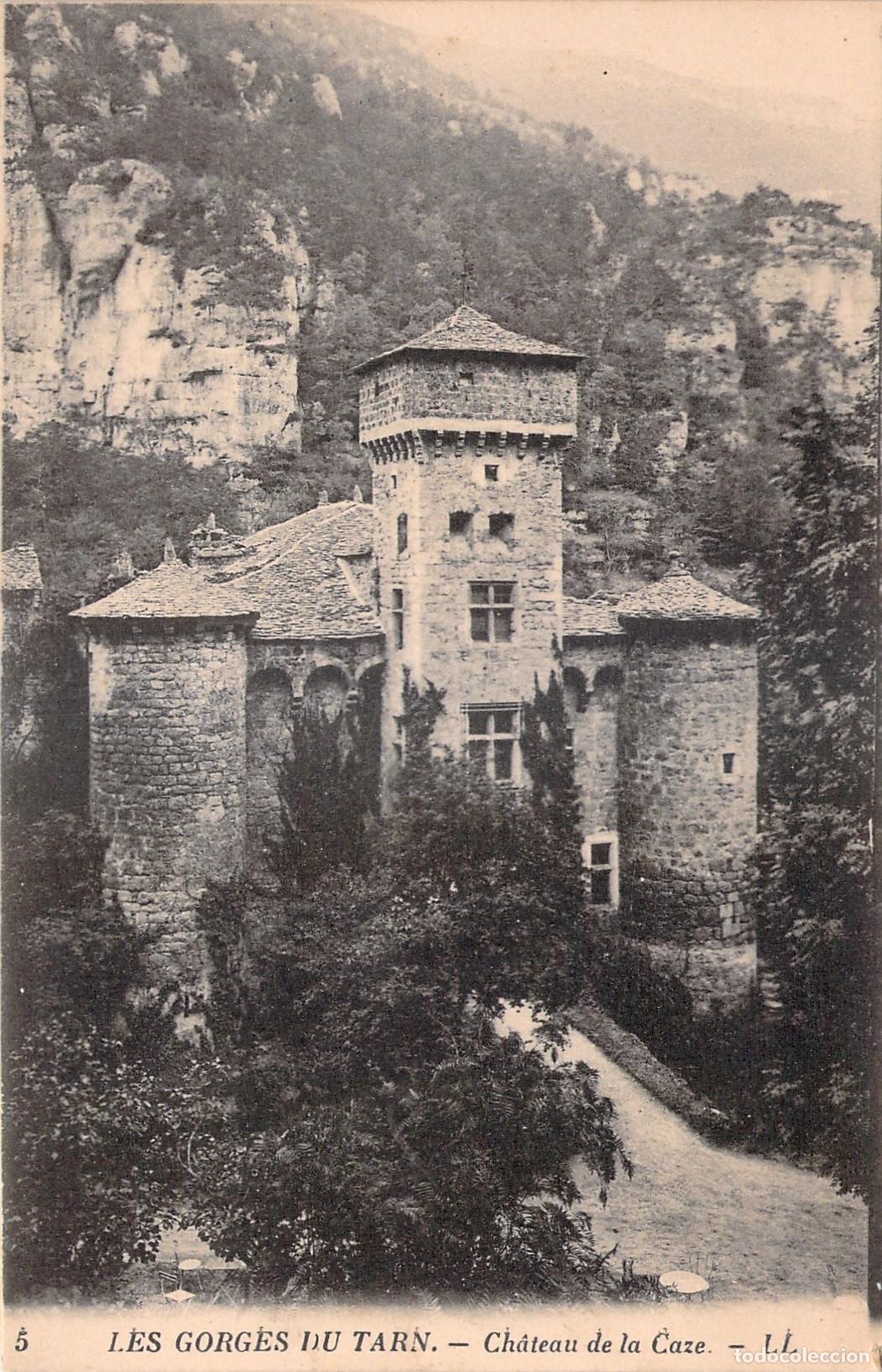 Cartes Postales: Postal del Castillo de la Caze en las Gargantas del Tarn