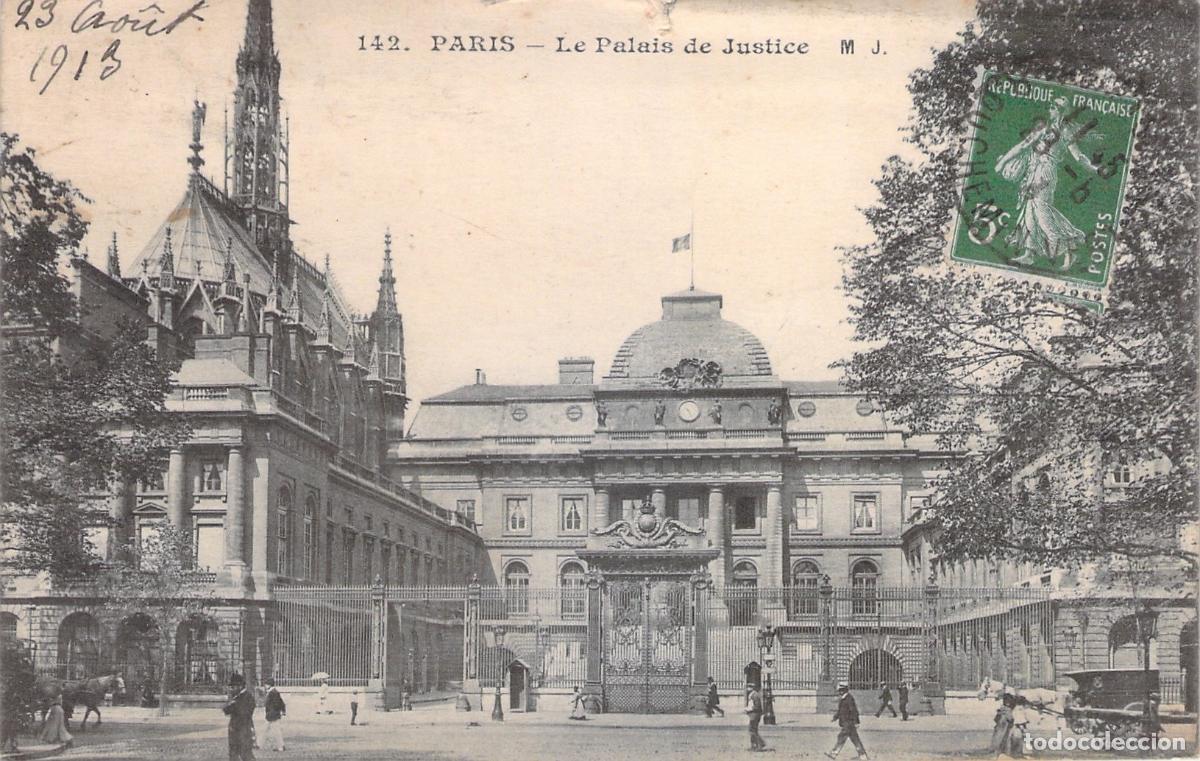Postcards: Postal de Par&iacute;s, El Palacio de Justicia